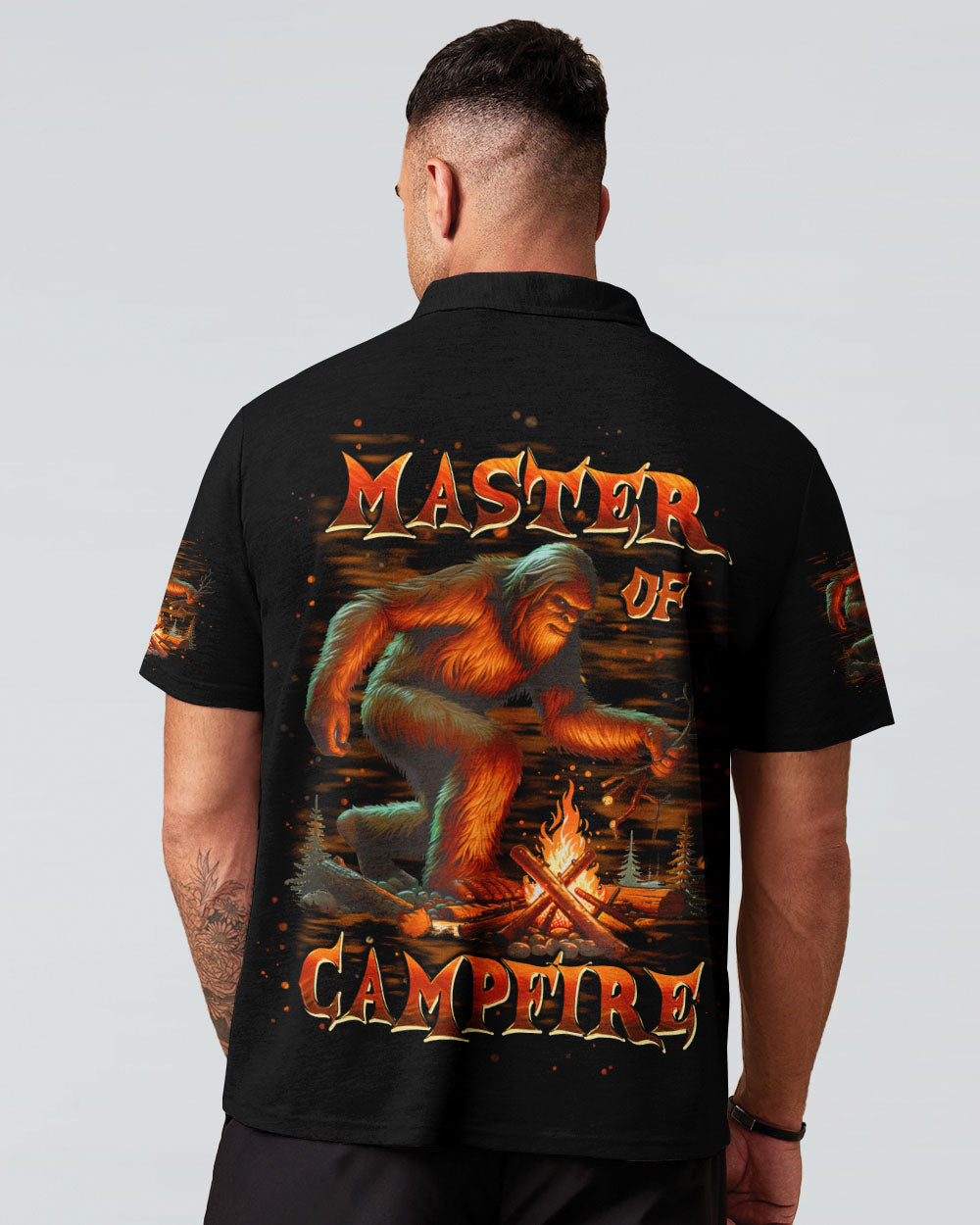 MASTER OF CAMPFIRE BIGFOOT  ALL OVER PRINT - TLPQ0211245