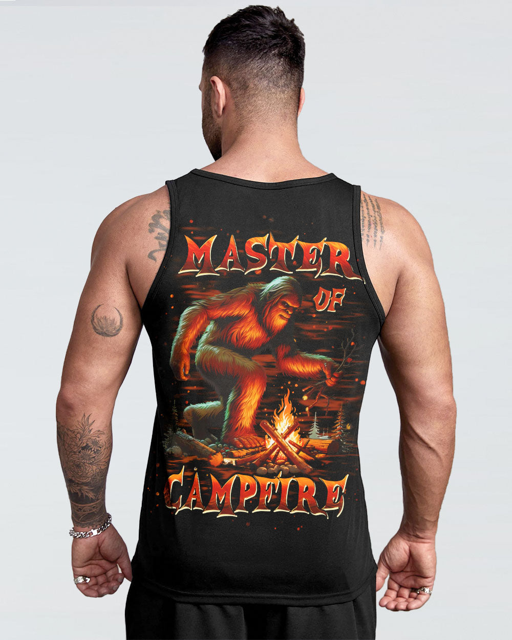 MASTER OF CAMPFIRE BIGFOOT  ALL OVER PRINT - TLPQ0211245
