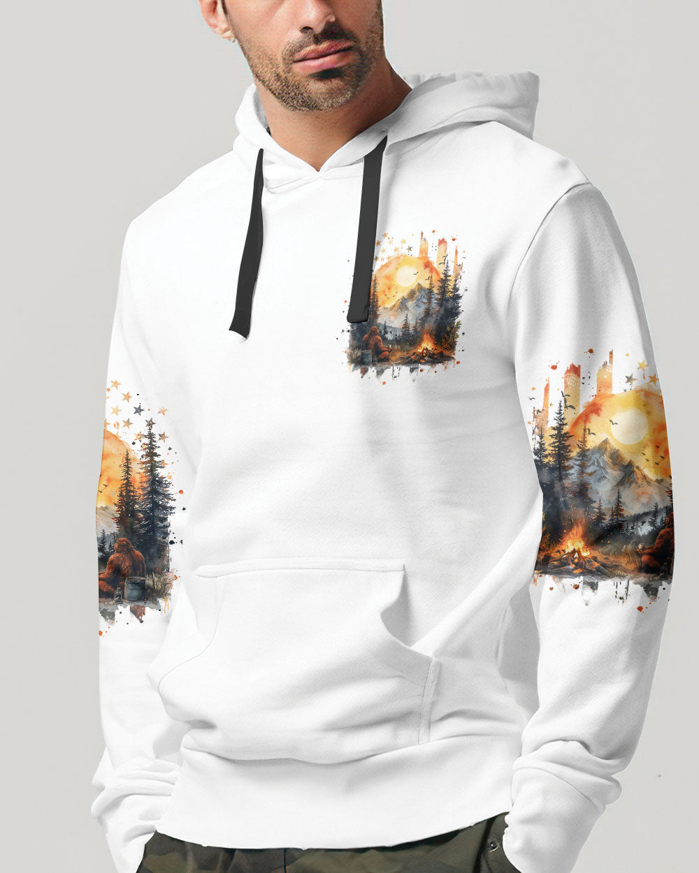 IT'S 5 O'CLOCK SOMEWHERE BIGFOOT ALL OVER PRINT - TLPQ0410241