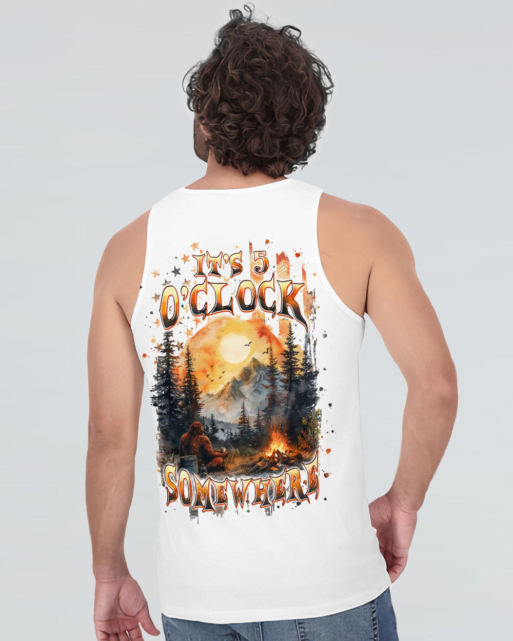 IT'S 5 O'CLOCK SOMEWHERE BIGFOOT ALL OVER PRINT - TLPQ0410241
