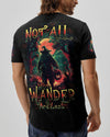 NOT ALL WHO WANDER ARE LOST BIGFOOT HALLOWEEN ALL OVER PRINT - TLPQ1109244