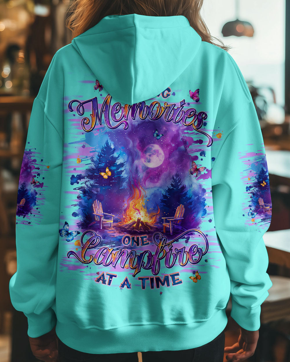 MAKING MEMORIES ONE CAMPFIRE AT A TIME ALL OVER PRINT - TLPQ1208243