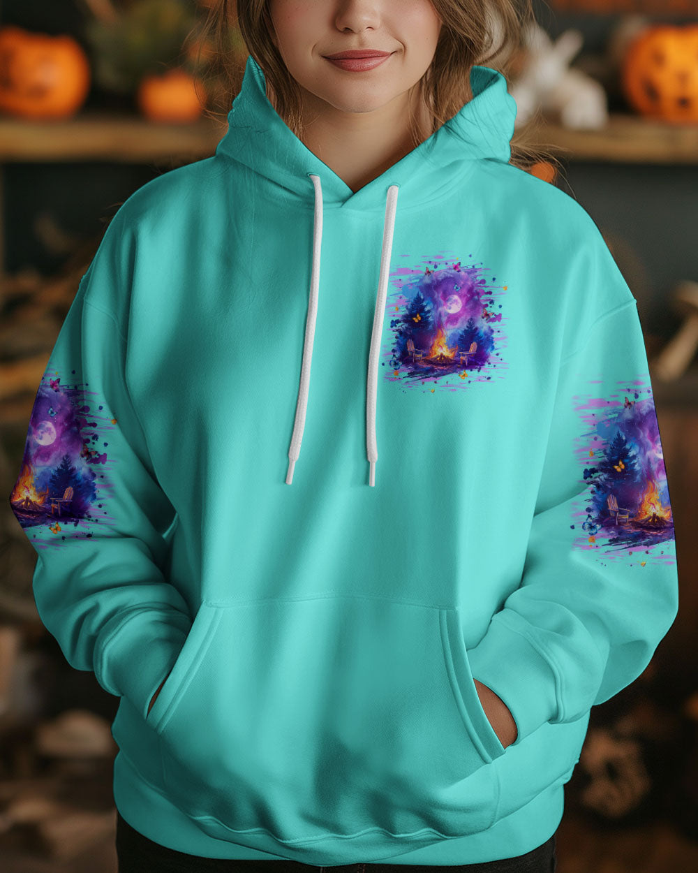 MAKING MEMORIES ONE CAMPFIRE AT A TIME ALL OVER PRINT - TLPQ1208243