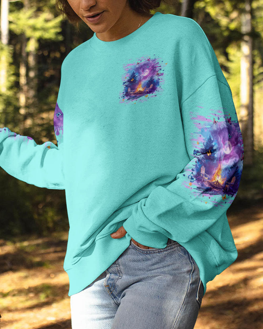 MAKING MEMORIES ONE CAMPFIRE AT A TIME ALL OVER PRINT - TLPQ1208243