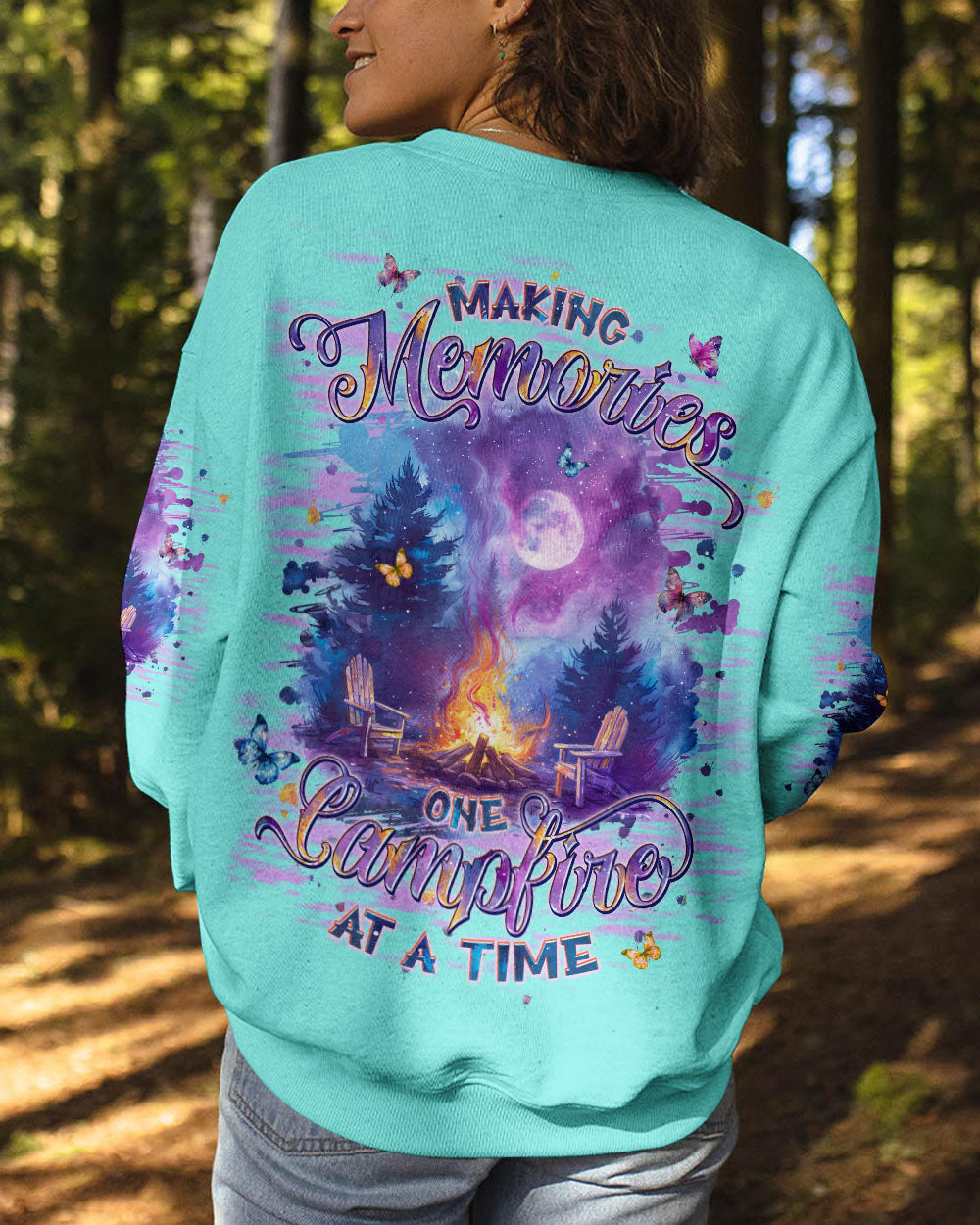 MAKING MEMORIES ONE CAMPFIRE AT A TIME ALL OVER PRINT - TLPQ1208243