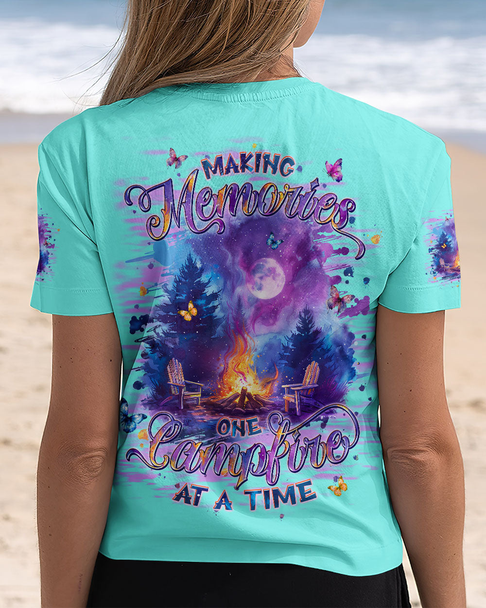 MAKING MEMORIES ONE CAMPFIRE AT A TIME ALL OVER PRINT - TLPQ1208243