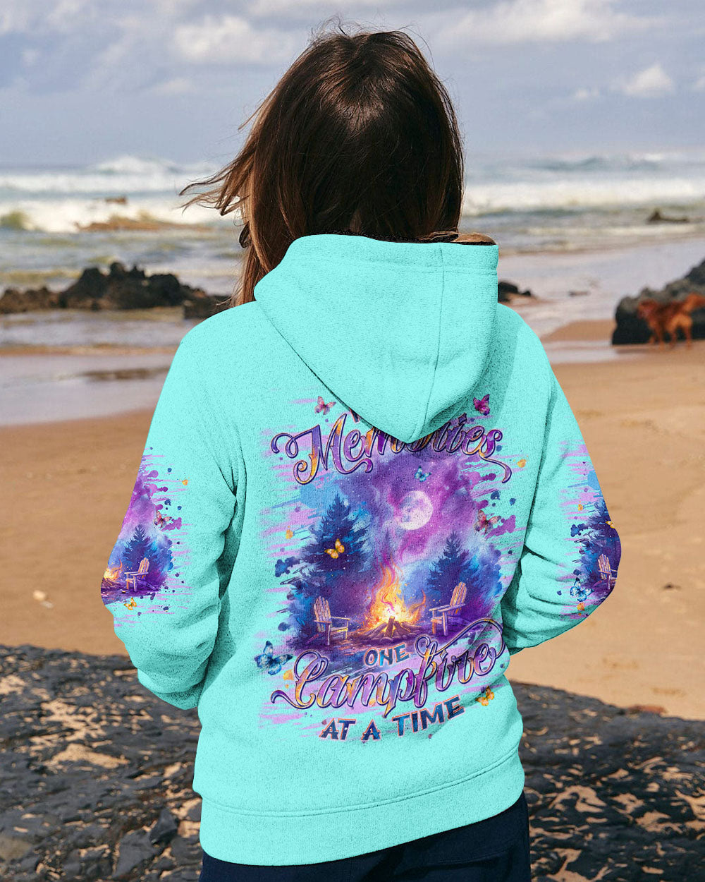 MAKING MEMORIES ONE CAMPFIRE AT A TIME ALL OVER PRINT - TLPQ1208243