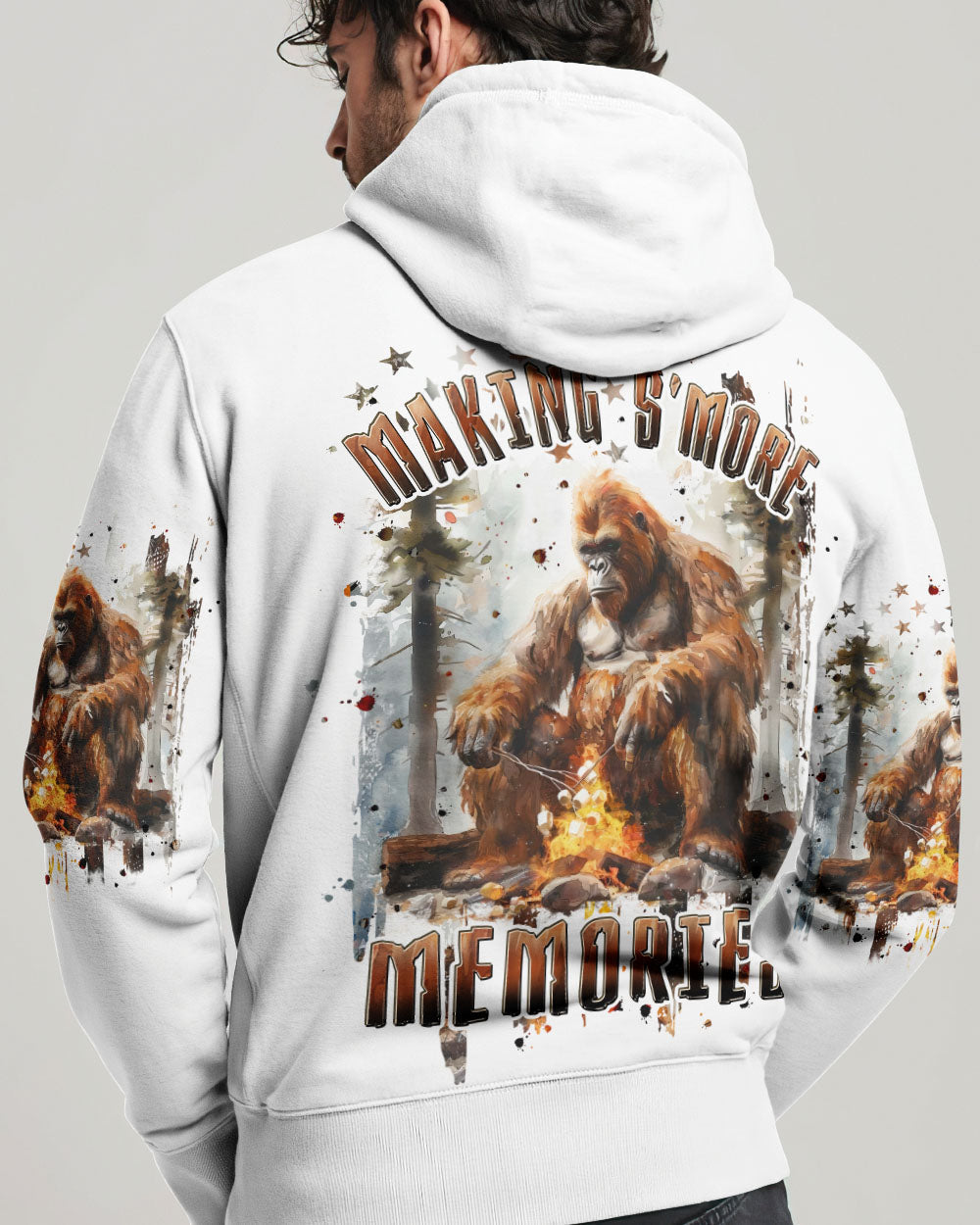 MAKING S'MORE MEMORIES BIGFOOT ALL OVER PRINT - TLPQ1209244