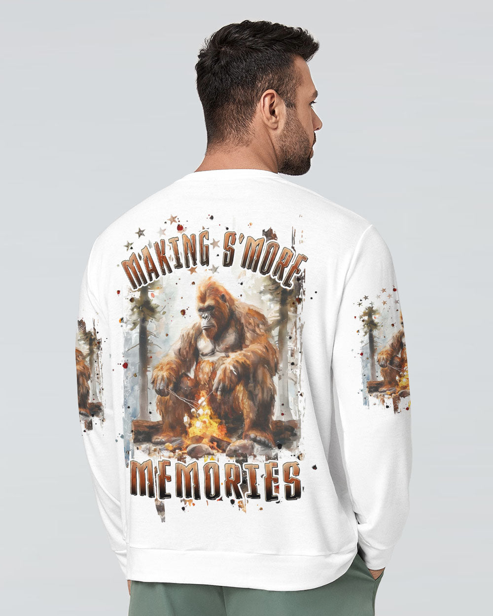 MAKING S'MORE MEMORIES BIGFOOT ALL OVER PRINT - TLPQ1209244