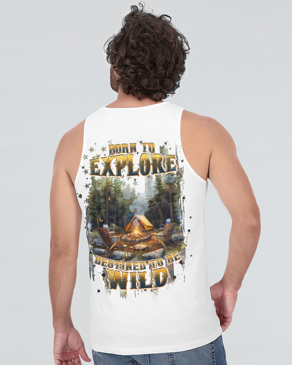 BORN TO EXPLORE DESTINED TO BE WILD ALL OVER PRINT - TLPQ1709244