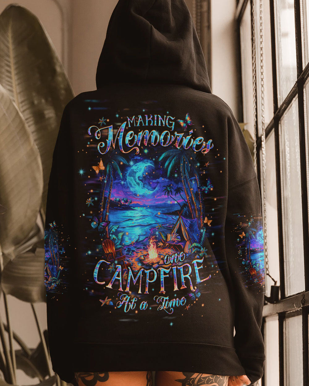 MAKING MEMORIES ONE CAMPFIRE AT A TIME ALL OVER PRINT - TLPQ2604241