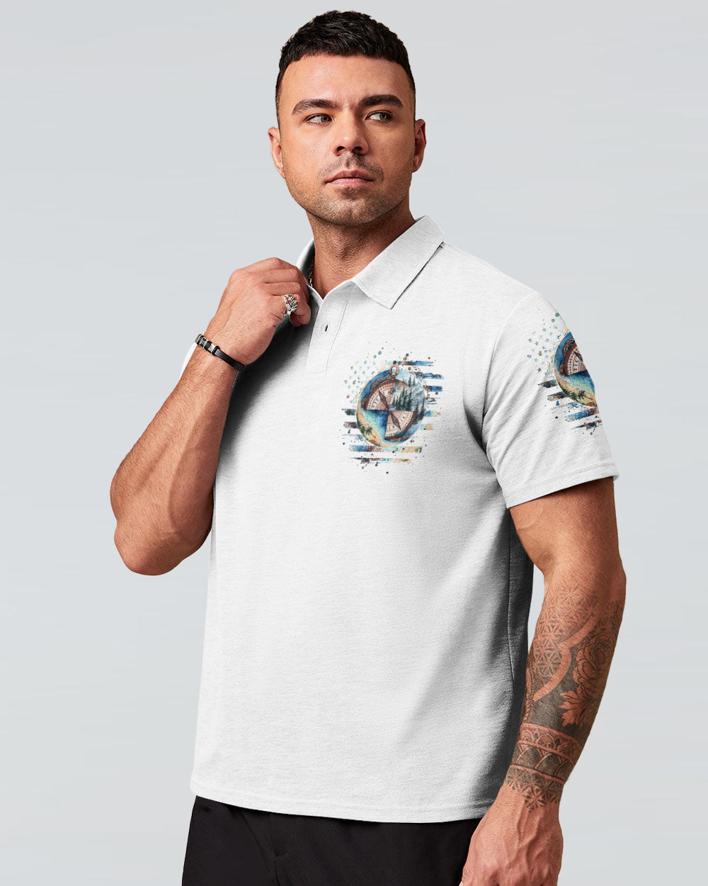 ALWAYS TAKE THE SCENIC ROUTE COMPASS ALL OVER PRINT - TLPQ2706245