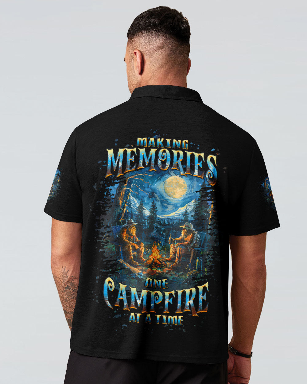 MAKING MEMORIES ONE CAMPFIRE AT A TIME BIGFOOT ALL OVER PRINT - TLPQ3009241