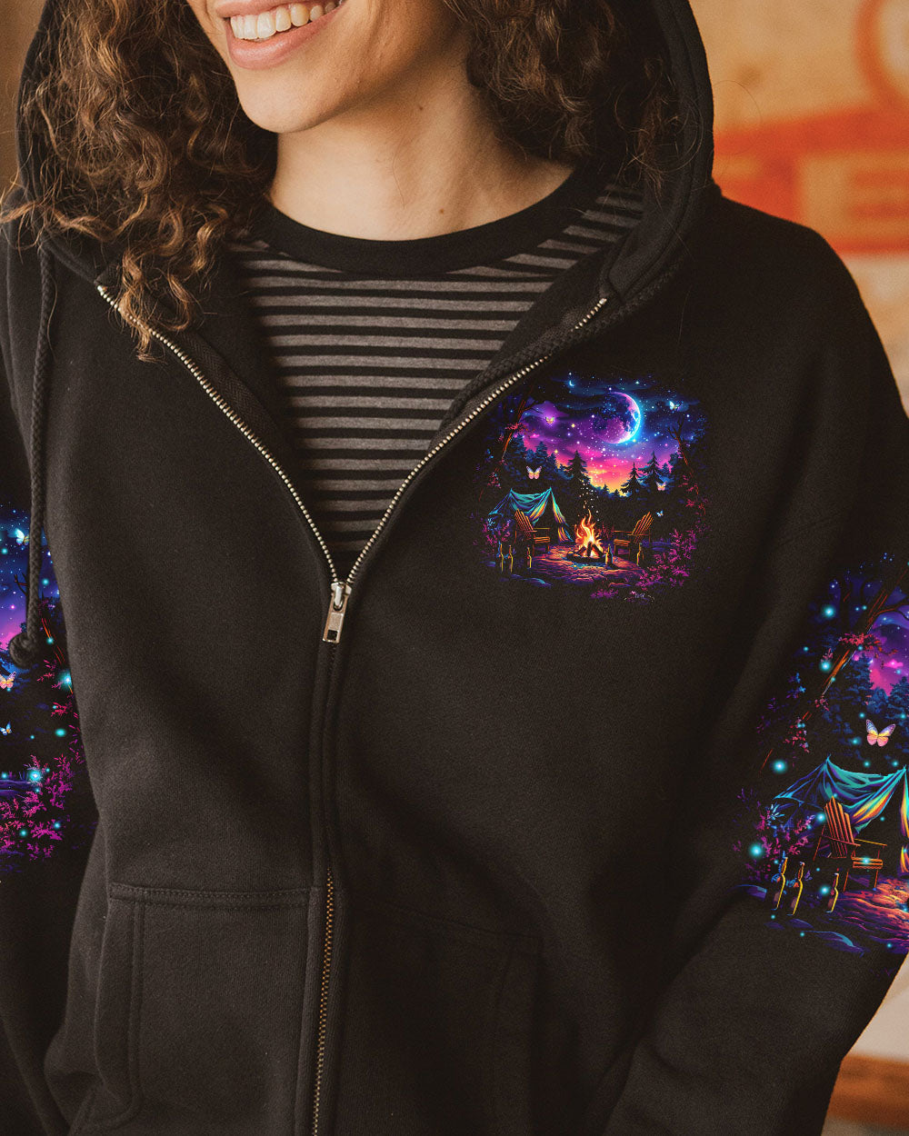 MAKING MEMORIES ONE CAMPFIRE AT A TIME ALL OVER PRINT - TLTR0110245