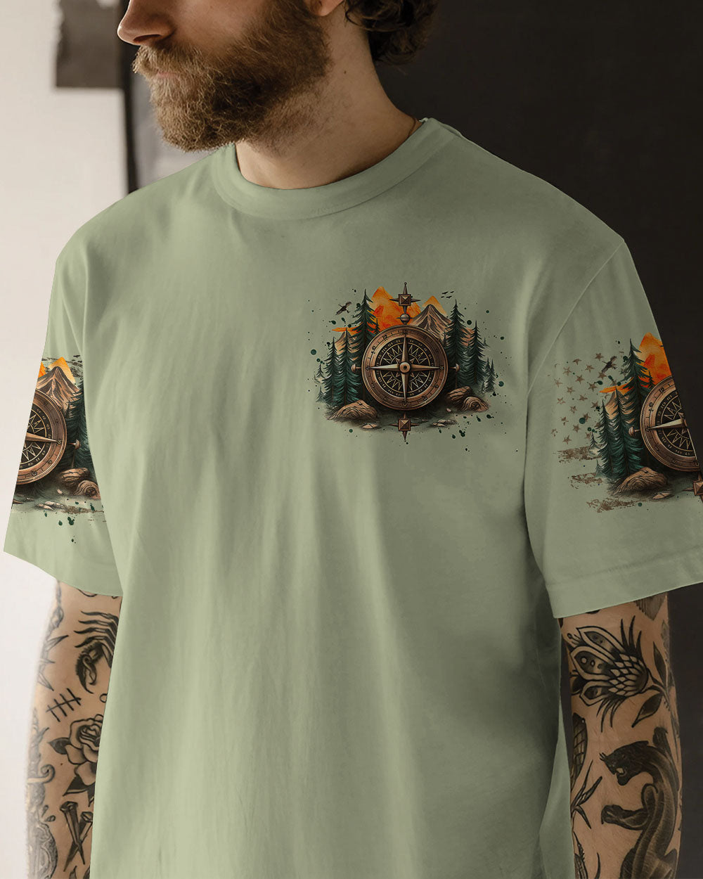 THE CLOSER I GET TO NATURE ALL OVER PRINT - TLTR0208242