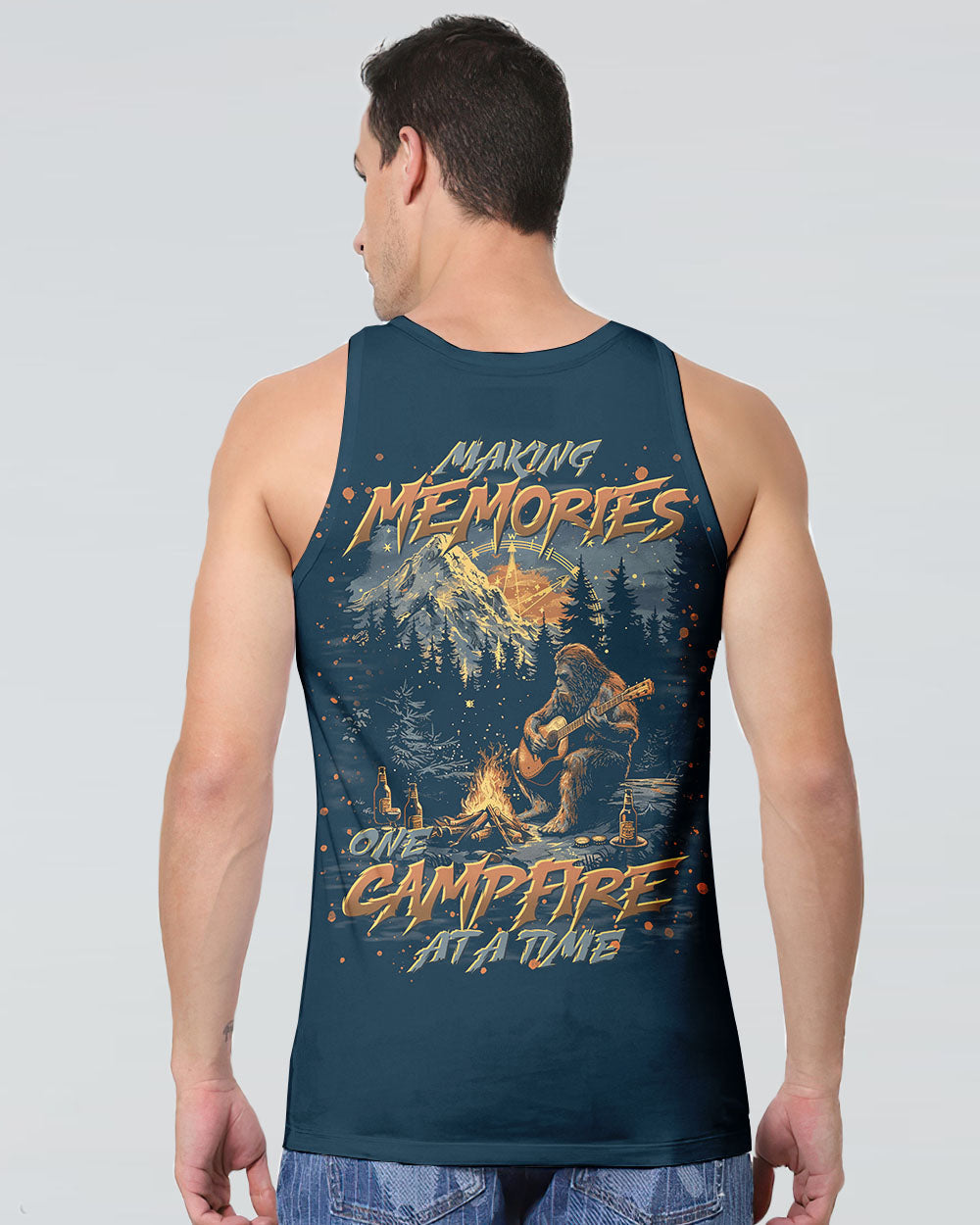 MAKING MEMORIES ONE CAMPFIRE AT A TIME BIGFOOT ALL OVER PRINT - TLTR0312243