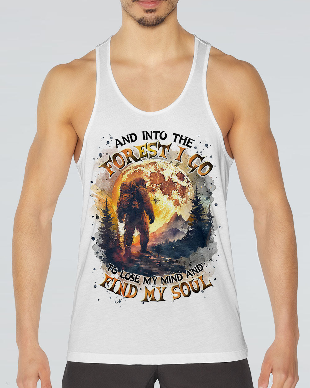 AND INTO THE FOREST I GO BIGFOOT ALL OVER PRINT - TLTR0401254