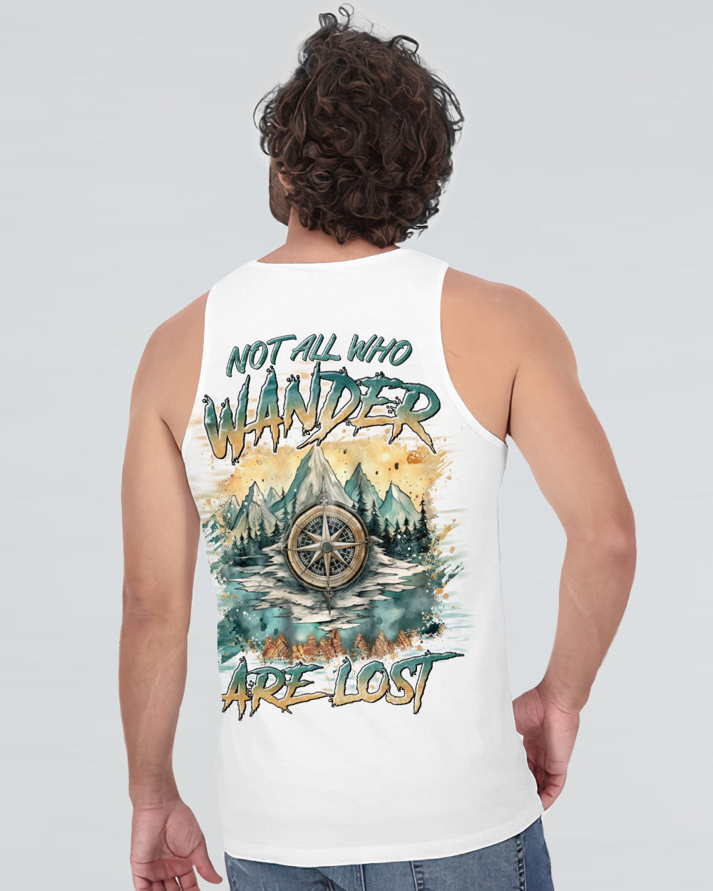 NOT ALL WHO WANDER ARE LOST COMPASS ALL OVER PRINT - TLTR0409242