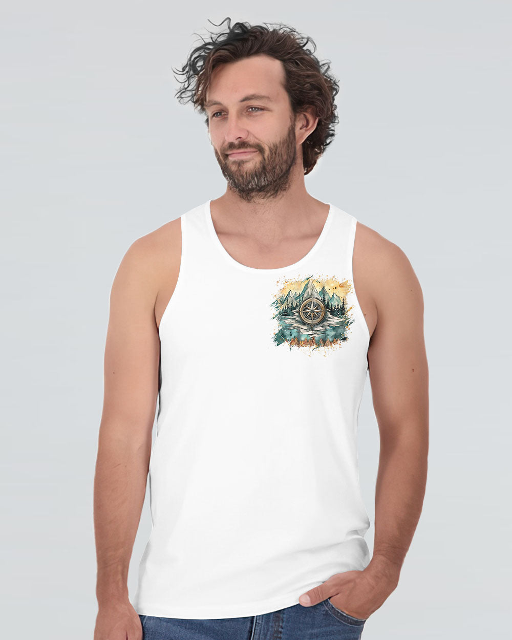 NOT ALL WHO WANDER ARE LOST COMPASS ALL OVER PRINT - TLTR0409242