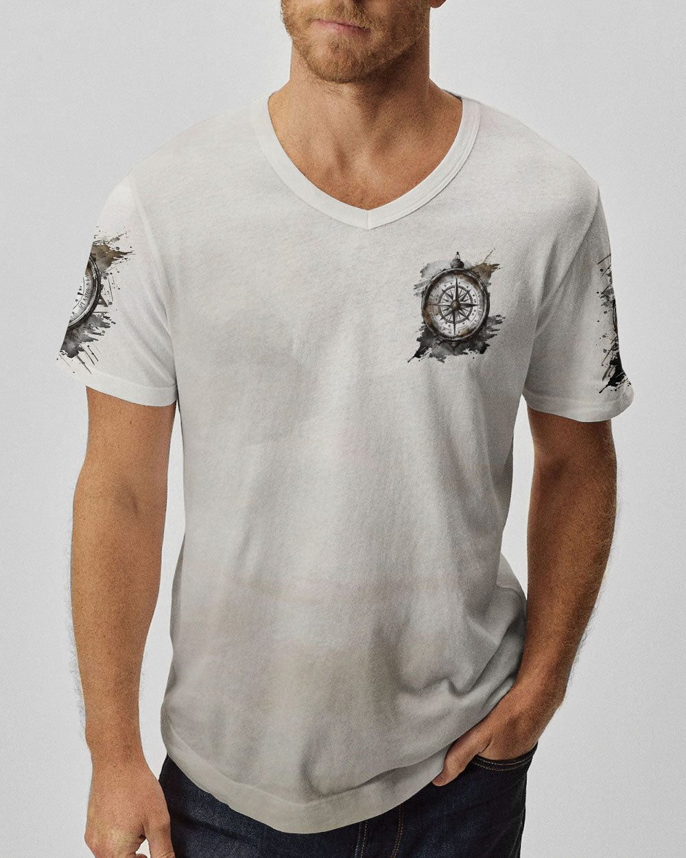 NOT ALL WHO WANDER ARE LOST COMPASS ALL OVER PRINT - TLTR0503253