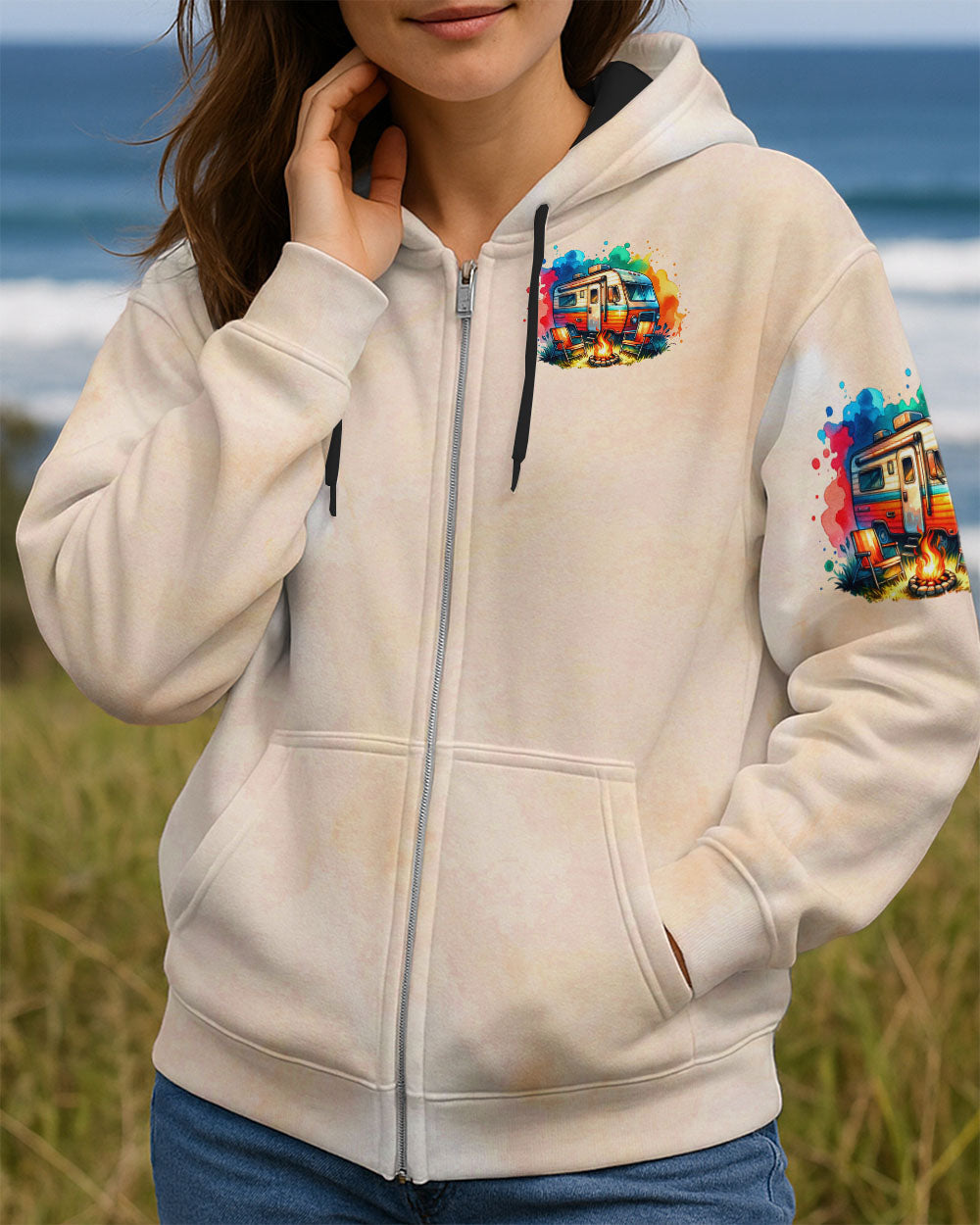 MAKING MEMORIES ONE CAMPFIRE AT A TIME ALL OVER PRINT - TLTR0509254