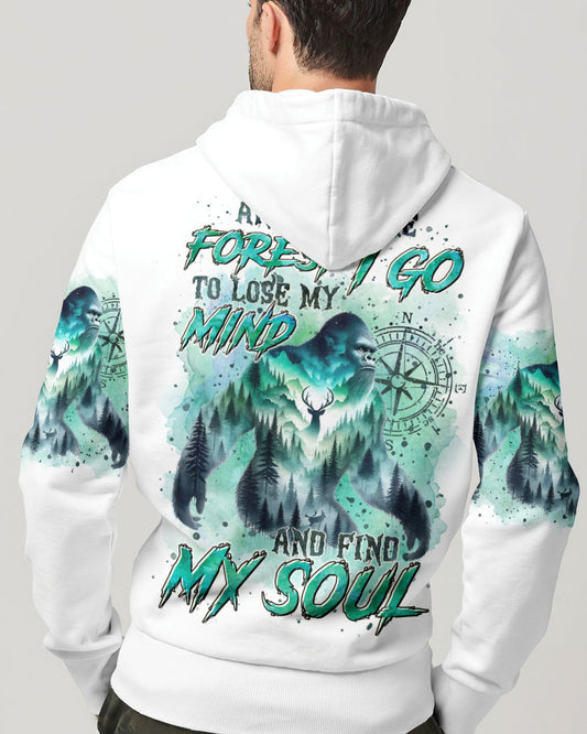 AND INTO THE FOREST I GO BIGFOOT ALL OVER PRINT - TLTR0511242