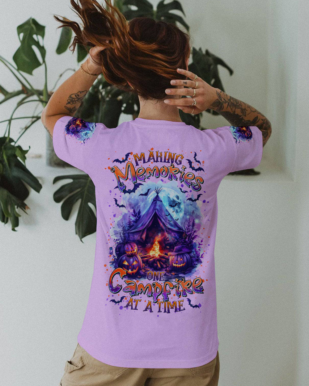 MAKING MEMORIES ONE CAMPFIRE AT A TIME HALLOWEEN ALL OVER PRINT - TLTR0808244