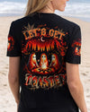 LET'S GET TOASTED BOOS HALLOWEEN ALL OVER PRINT - TLTR1009245