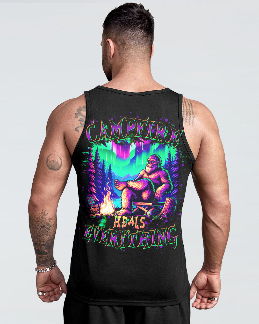 CAMPFIRE HEALS EVERYTHING BIGFOOT ALL OVER PRINT   - TLTR1112243