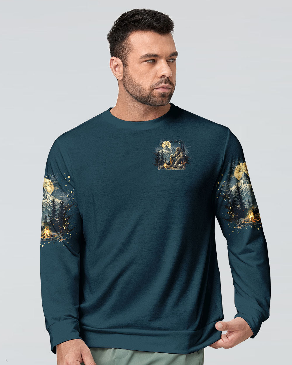 THE CLOSER I GET TO NATURE BIGFOOT ALL OVER PRINT - TLTR1212242