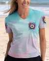 WANDER WOMAN FLORAL COMPASS ALL OVER PRINT  - TLTR1303253