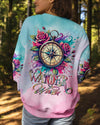 WANDER WOMAN FLORAL COMPASS ALL OVER PRINT  - TLTR1303253