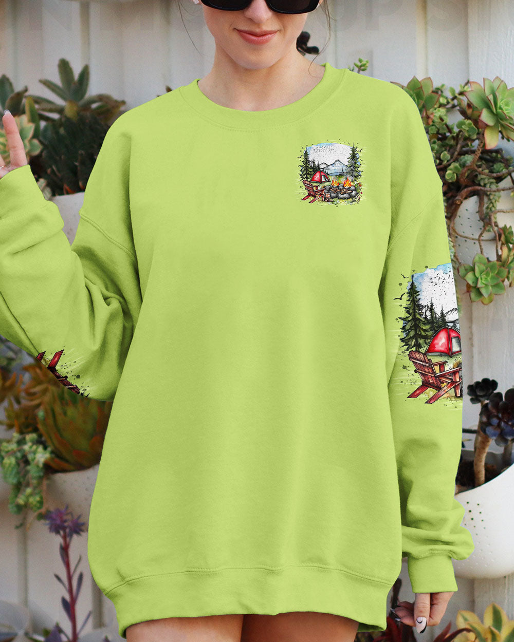 MAKING MEMORIES ONE CAMPFIRE AT A TIME ALL OVER PRINT - TLTR1408252