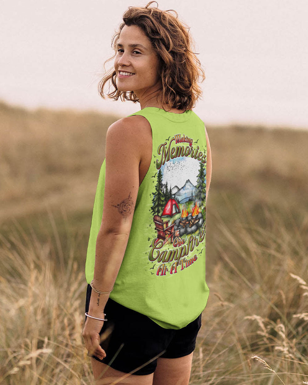 MAKING MEMORIES ONE CAMPFIRE AT A TIME ALL OVER PRINT - TLTR1408252