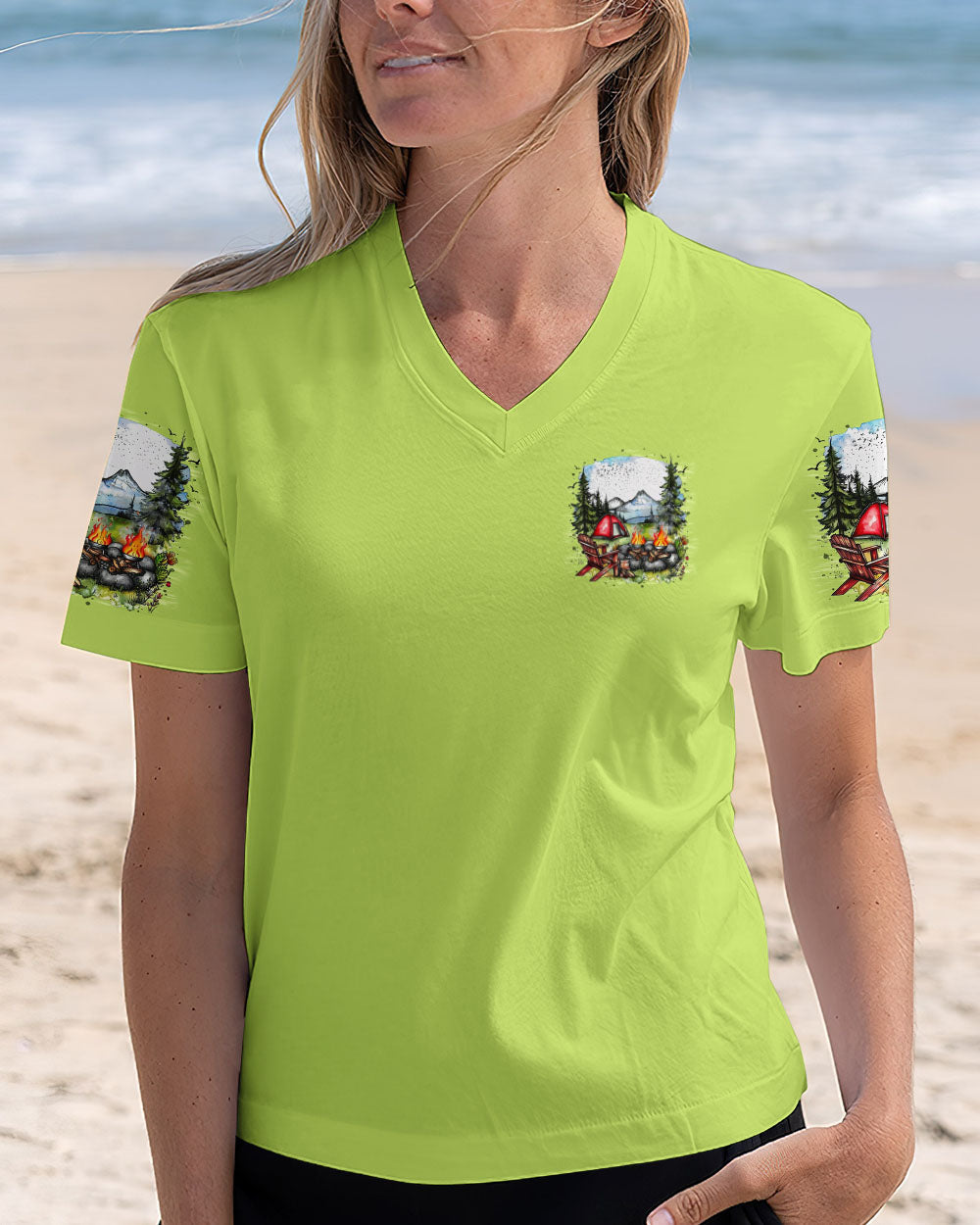 MAKING MEMORIES ONE CAMPFIRE AT A TIME ALL OVER PRINT - TLTR1408252