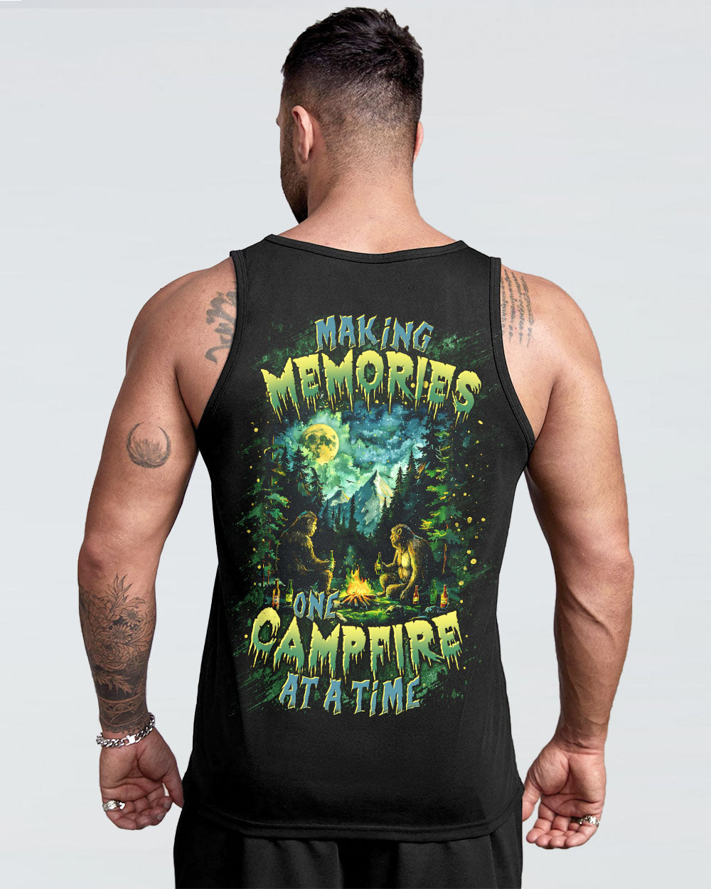 MAKING MEMORIES ONE CAMPFIRE AT A TIME BIGFOOT  ALL OVER PRINT - TLTR1612243