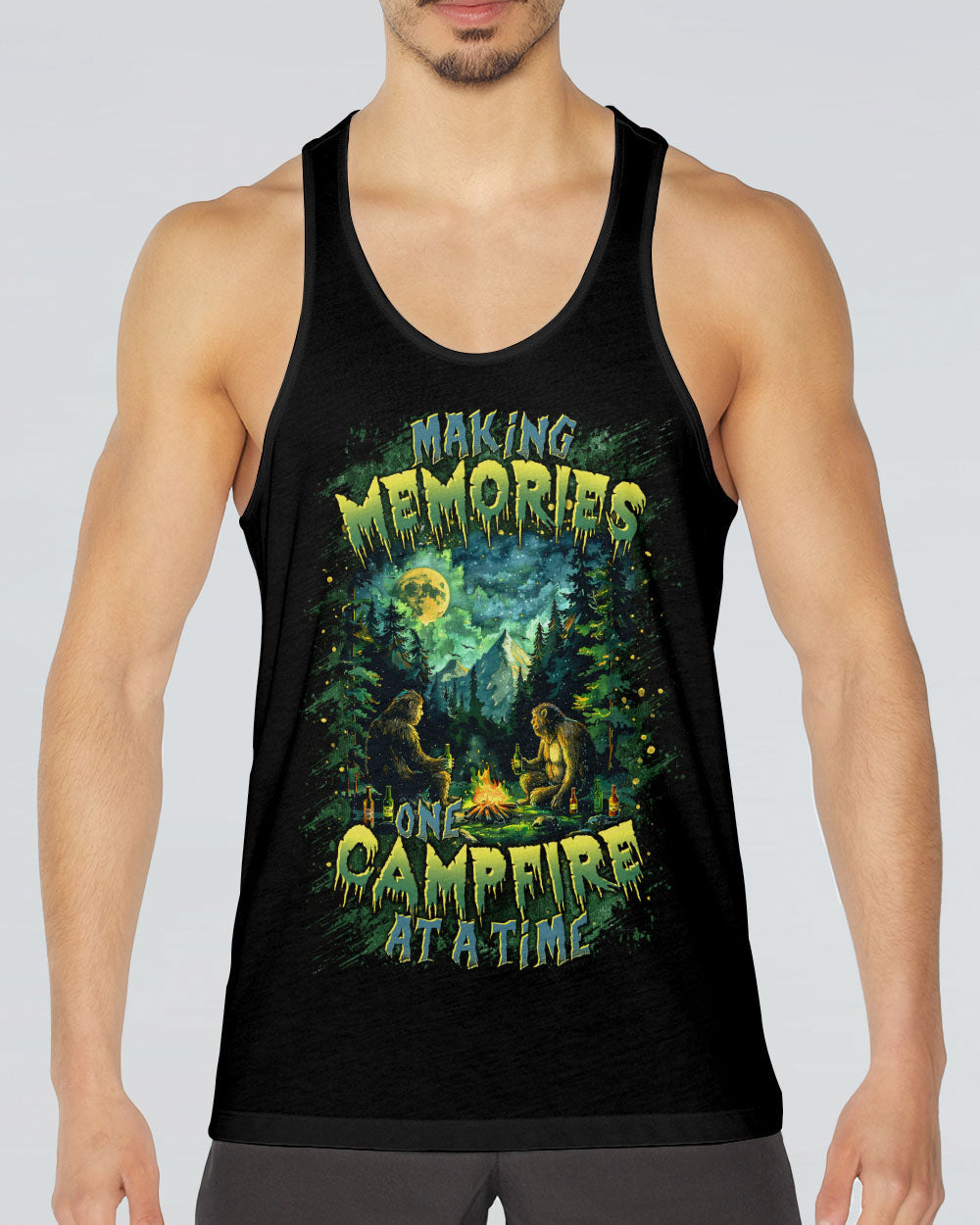 MAKING MEMORIES ONE CAMPFIRE AT A TIME BIGFOOT  ALL OVER PRINT - TLTR1612243
