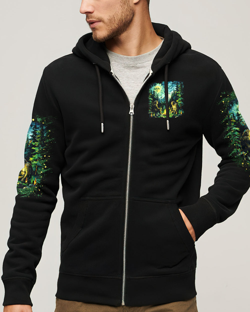 MAKING MEMORIES ONE CAMPFIRE AT A TIME BIGFOOT  ALL OVER PRINT - TLTR1612243