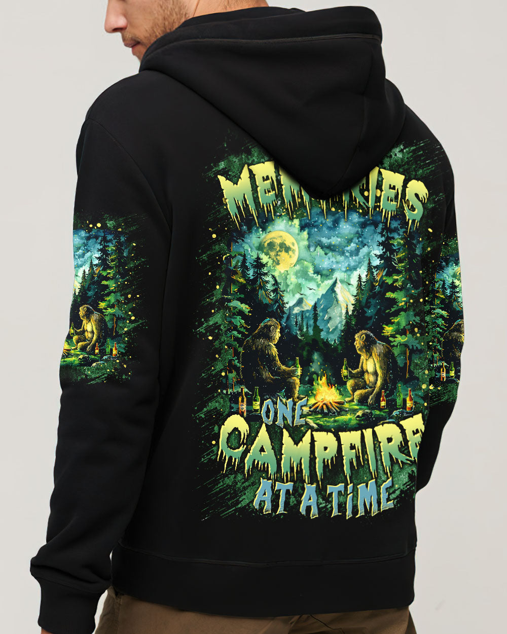 MAKING MEMORIES ONE CAMPFIRE AT A TIME BIGFOOT  ALL OVER PRINT - TLTR1612243