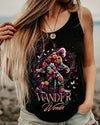 WANDER WOMAN FLORAL BIGFOOT ALL OVER PRINT  - TLTR1703254