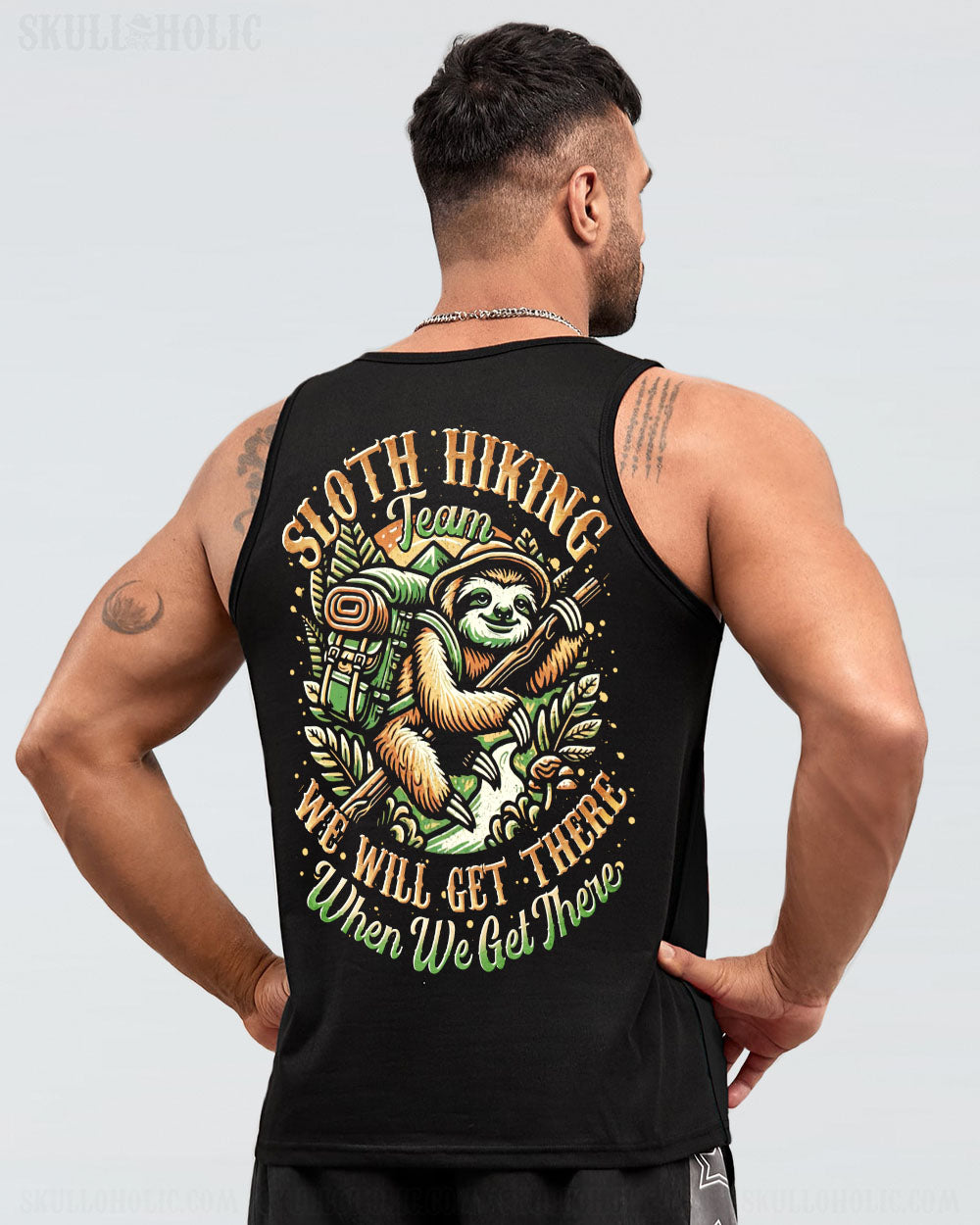 SLOTH HIKING TEAM ALL OVER PRINT - TLTR1809251