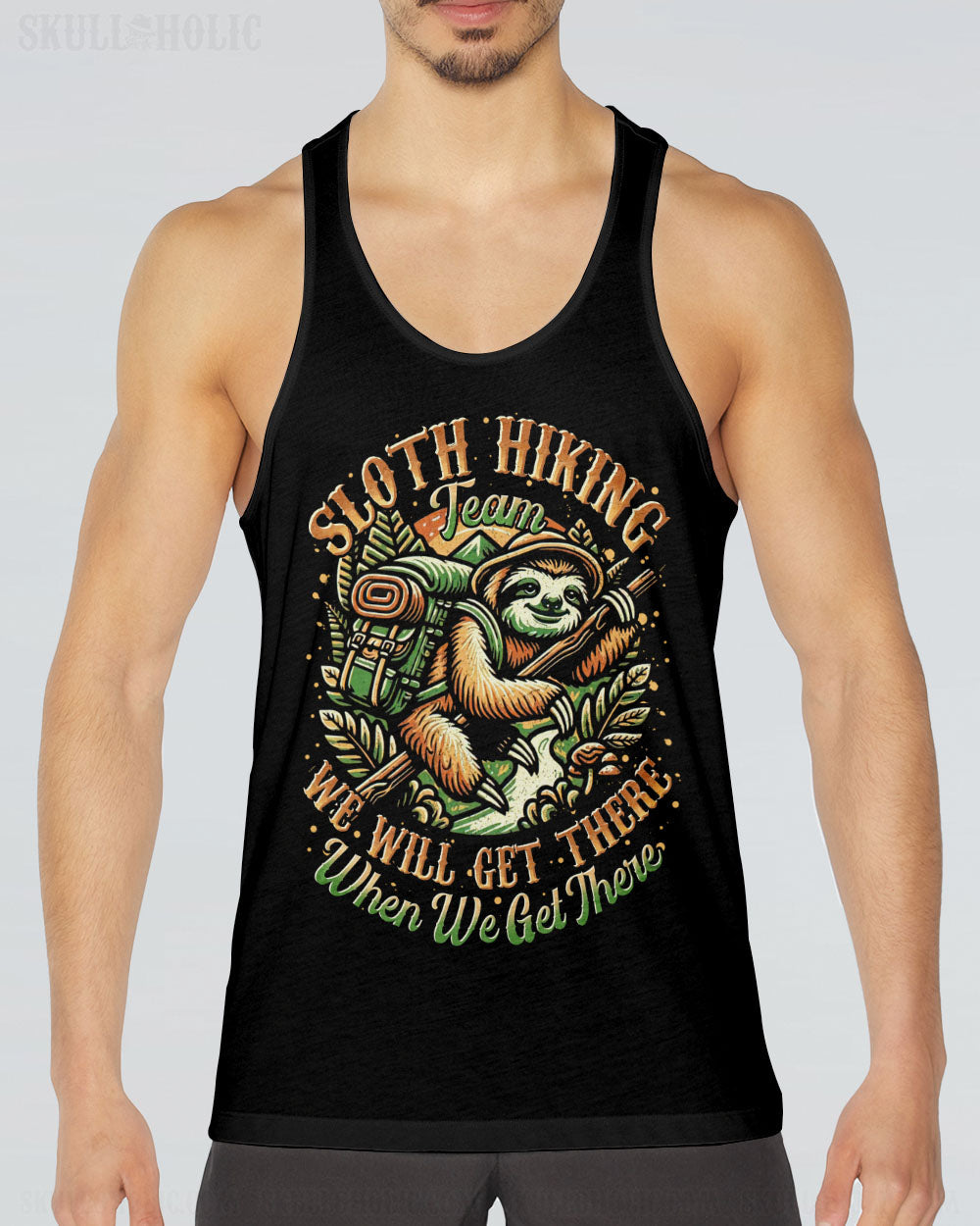 SLOTH HIKING TEAM ALL OVER PRINT - TLTR1809251
