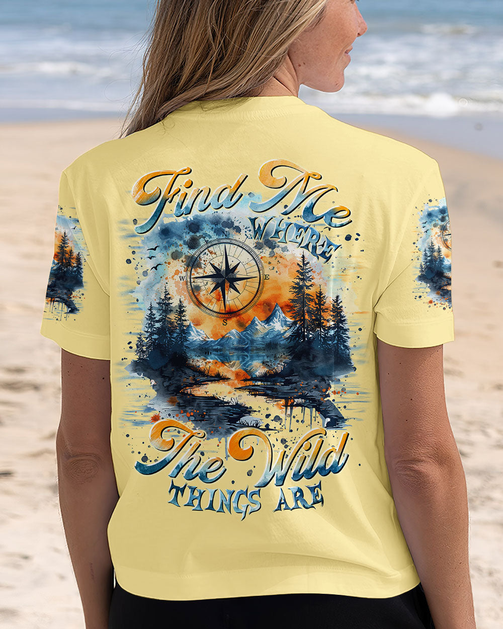 FIND ME WHERE THE WILD THINGS ARE ALL OVER PRINT  - TLTR1810243