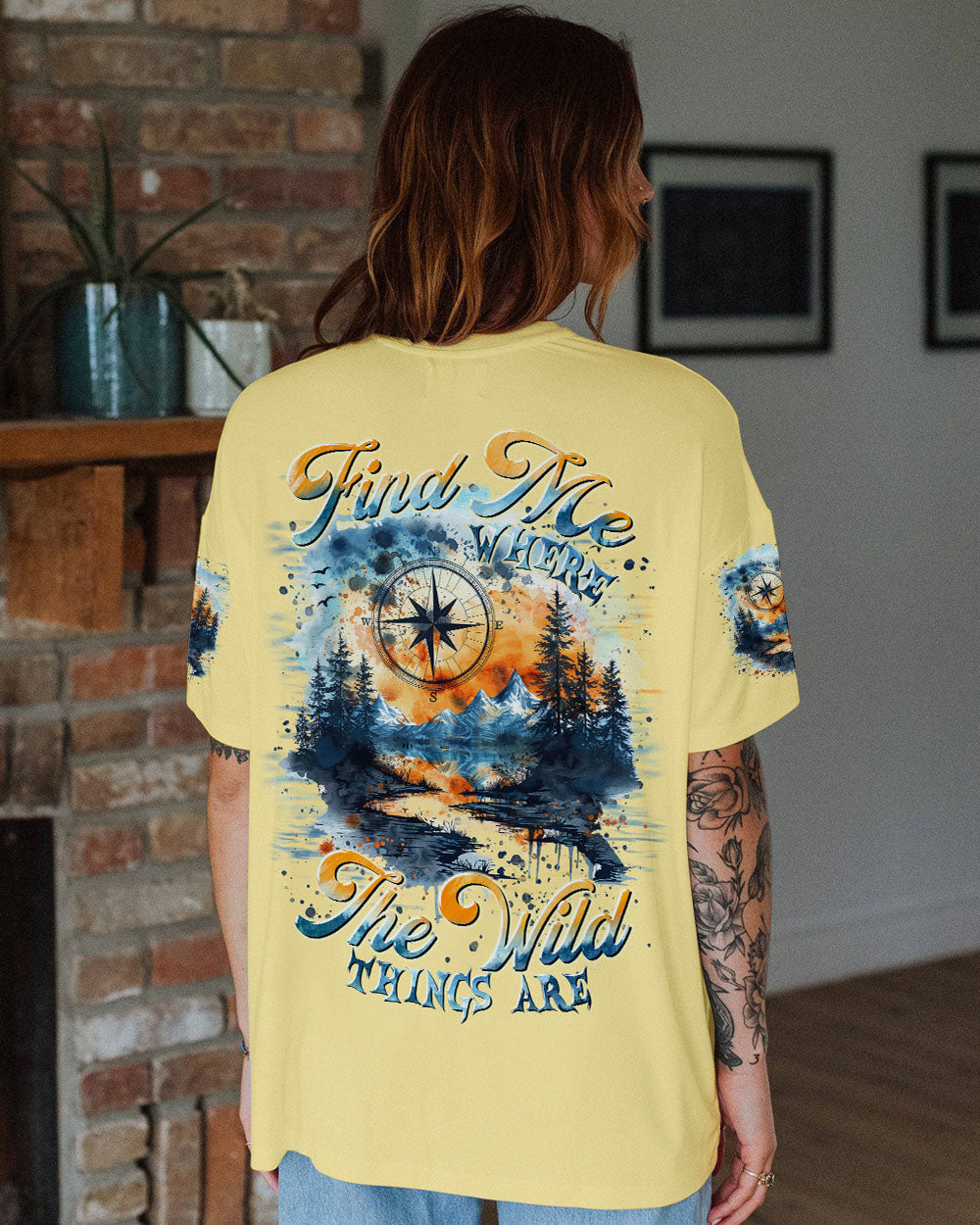 FIND ME WHERE THE WILD THINGS ARE ALL OVER PRINT  - TLTR1810243