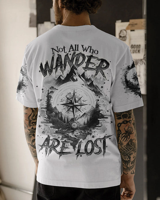 NOT ALL WHO WANDER ARE LOST COMPASS ALL OVER PRINT - TLTR2103252