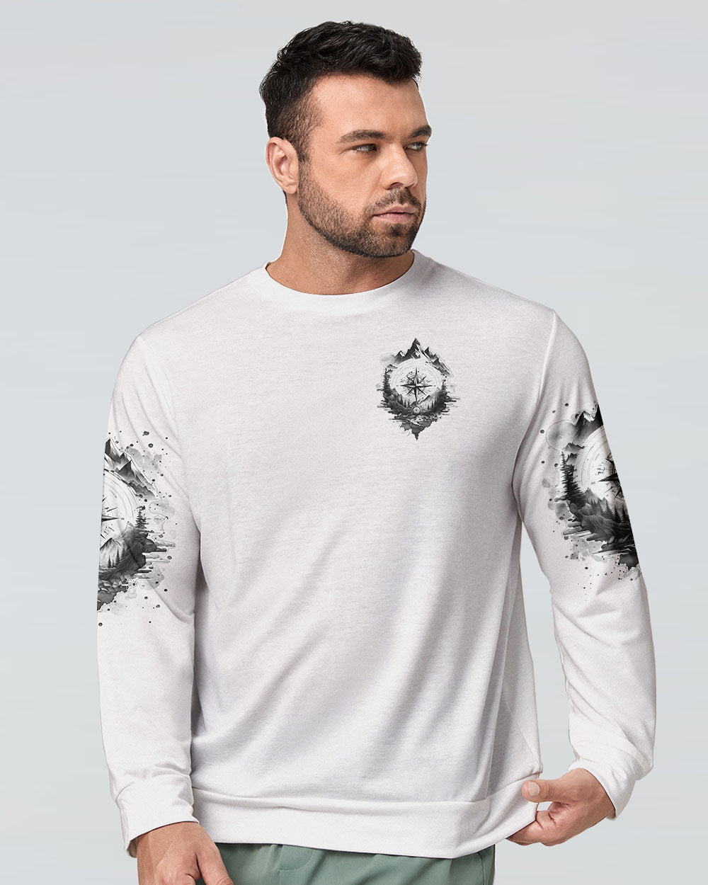 NOT ALL WHO WANDER ARE LOST COMPASS ALL OVER PRINT - TLTR2103252