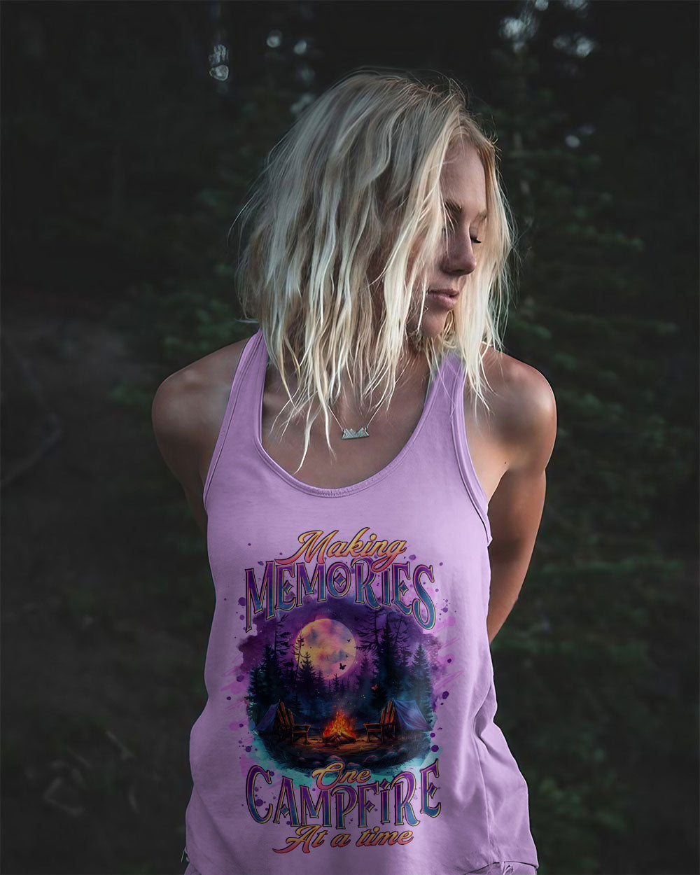 MAKING MEMORIES ONE CAMPFIRE AT A TIME ALL OVER PRINT - TLTR2109242