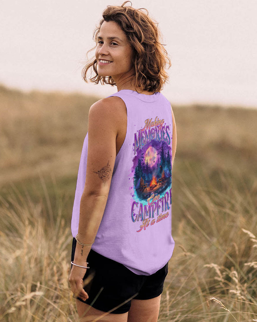 MAKING MEMORIES ONE CAMPFIRE AT A TIME ALL OVER PRINT - TLTR2109242