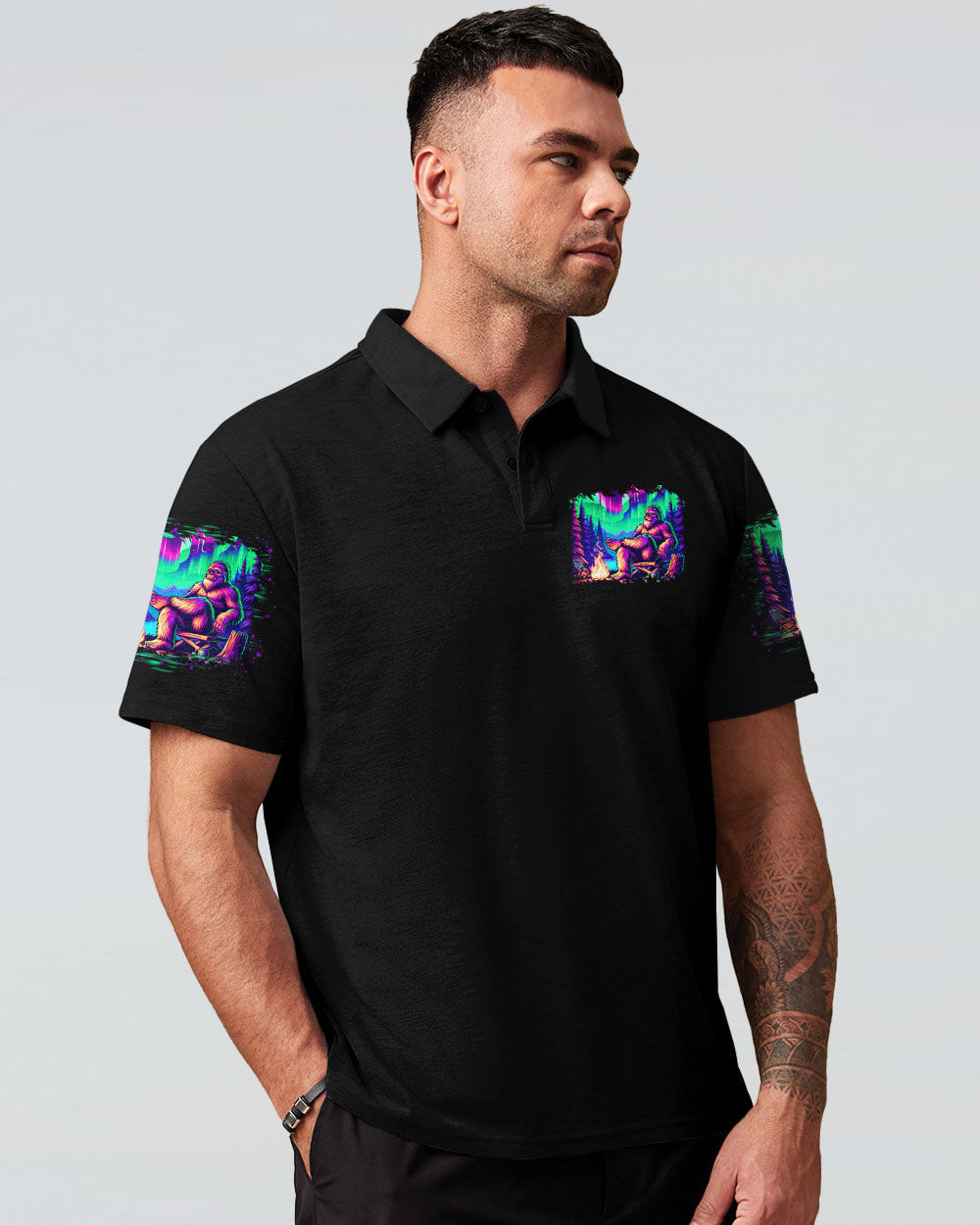  MAKING MEMORIES ONE CAMPFIRE AT A TIME BIGFOOT ALL OVER PRINT - TLTR2111244