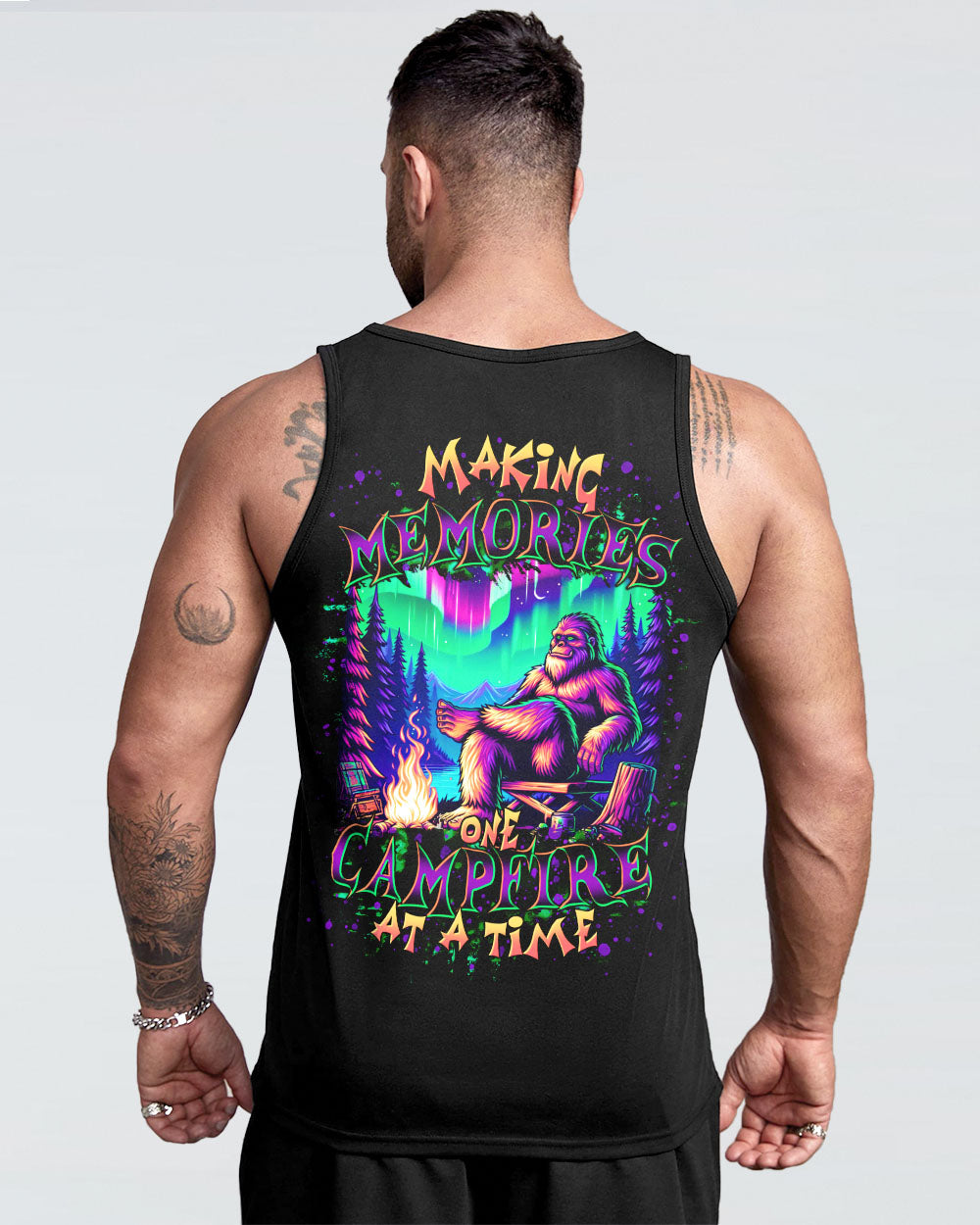 MAKING MEMORIES ONE CAMPFIRE AT A TIME BIGFOOT  ALL OVER PRINT - TLTR2111244